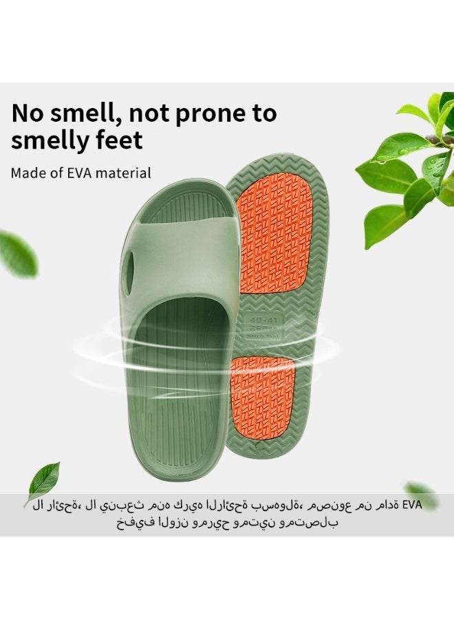 GUOLUOFEI Non Slip Shower Shoes, Lightweight Indoor House Slides Bathroom Shower Sandals Slippers for Women and Men - Image 2